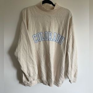 Aerie, Colorado crewneck sweatshirt with pockets. comfy, and cozy!
